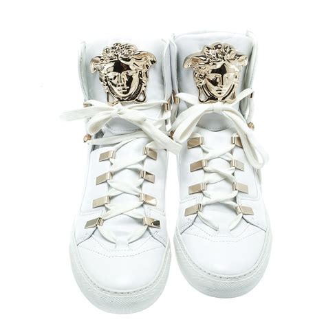 versace collection white shoe|versace shoes official website.